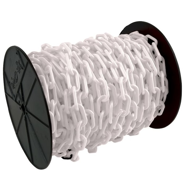 Mr. Chain White Plastic Chain 1"(#4, 25 mm)x250 f 10101 - main