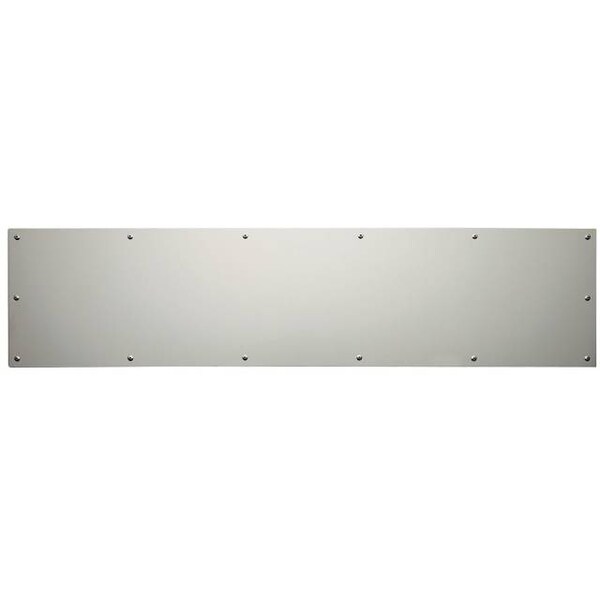 Baldwin Estate Lifetime Satin Nickel Kick Plates 2000.056.0830 - main