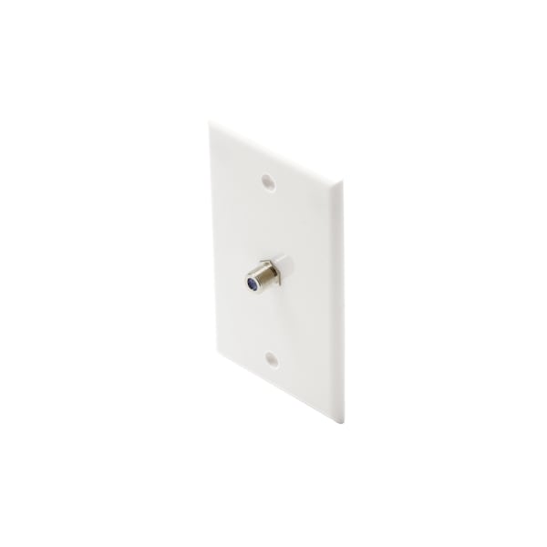 Steren TV Wall Plate 1-F81 2.5GHz White 200-267WH - main