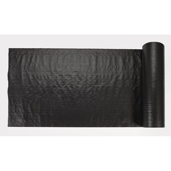 Mutual Industries WF200 Polyethylene Woven Geotextile Fabr, Woven, 36 inch Height, 15 inch Length, 130 pounds, Black 200-1500-36 - main