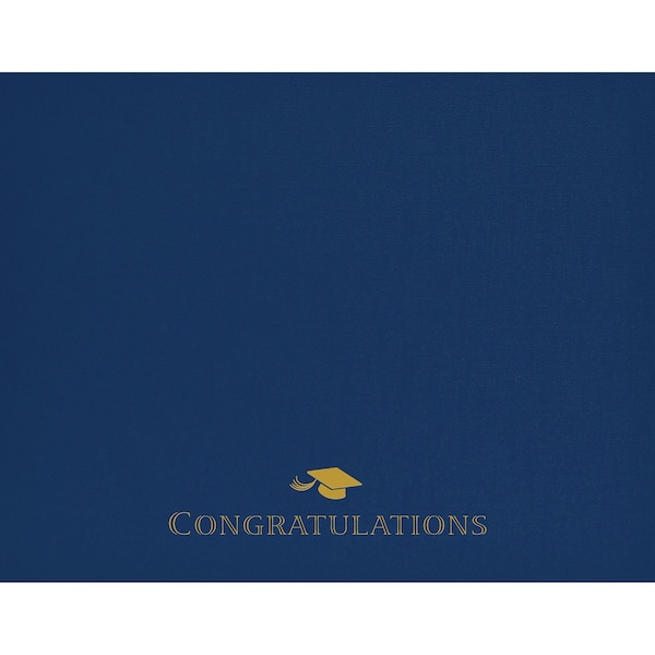 Great Papers Certificate Cover Graduation, Navy, PK5 2017047 - main