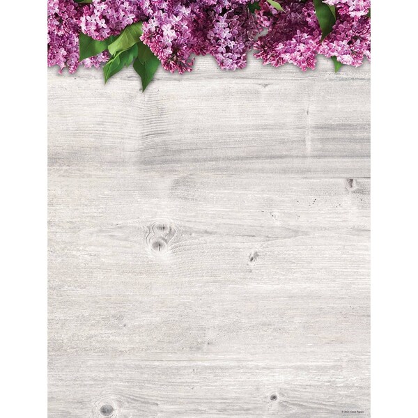 Great Papers Stationery Letterhead, Lovely Lila, PK80 2020146 - main