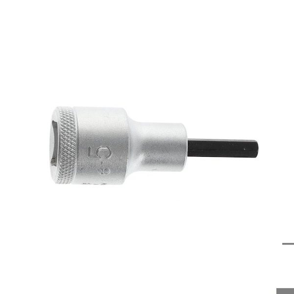 Gedore Screwdriver Bit Socket, 1/2", In-Hex 5mm IN 19 5 - main