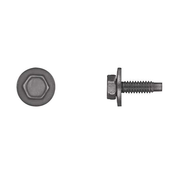 Disco 1/4"-20 Hex Head Cap Screw, Black Phosphate 7 in L 204PK - main