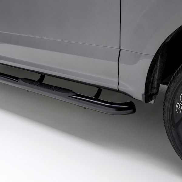 Aries Black Steel Side Bars, 3", 204053 204053 - main