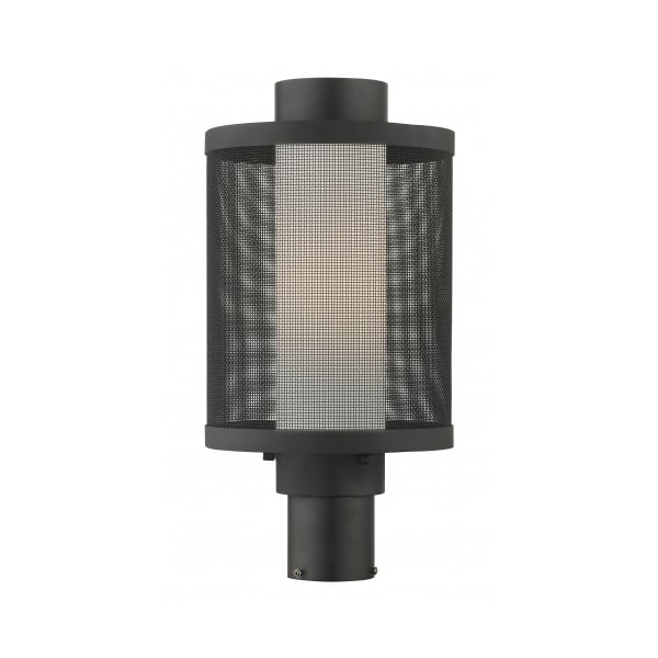 Livex Lighting Textured Black Outdoor Post Top Lantern, 20686-14 - main