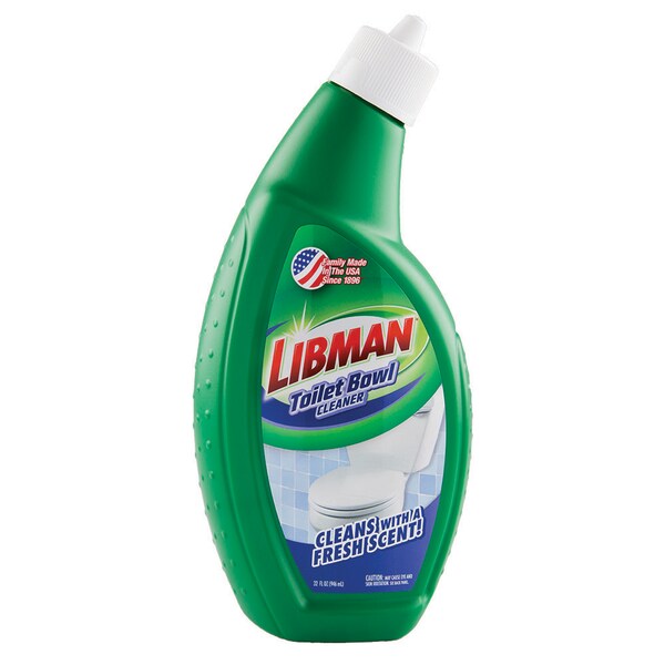 Libman Commercial Toilet Bowl Cleaner, 32 oz., PK6 2070 Zoro
