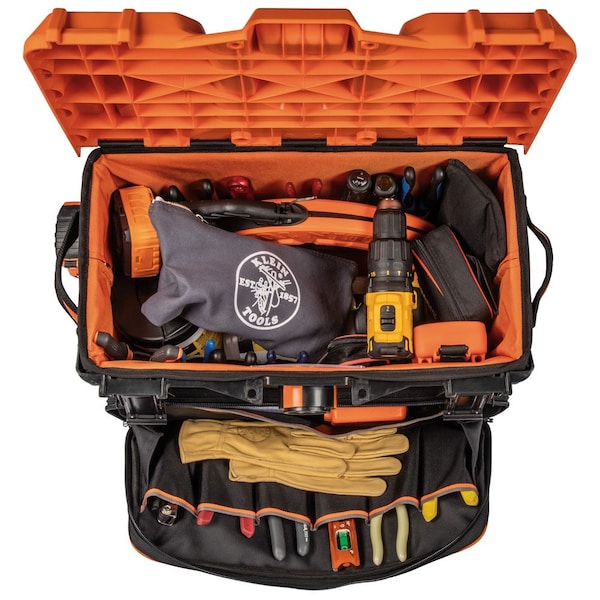 Klein Tools Tool Bag, Tradesman Pro Tool Master Rolling Tool B
