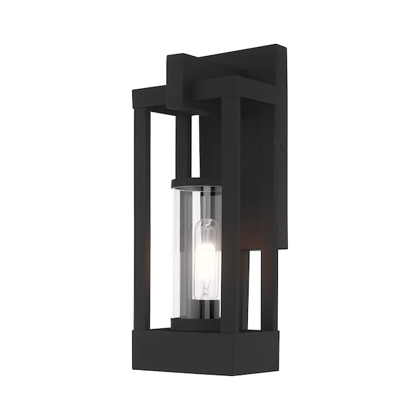 Livex Lighting Delancey 1 Light Black Outdoor Wall Lantern 20992-04 - main