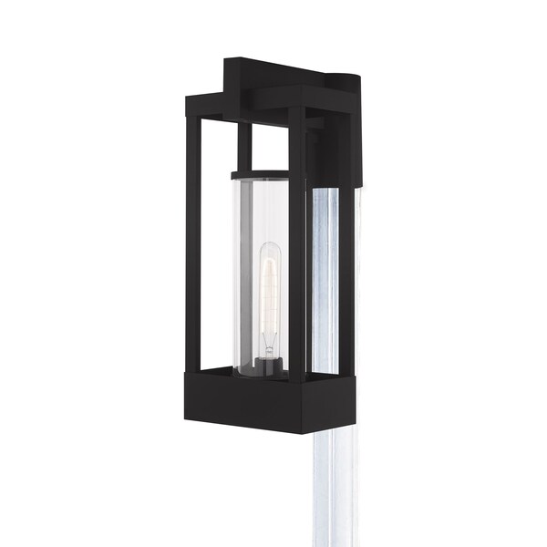 Livex Lighting Delancey 1 Light Black Outdoor Post Top Lantern 20996-04 - main
