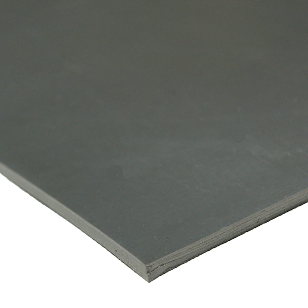 Rubber-Cal Styrene-Butadiene Rubber Sheet - 0.25" Thick x 2" Width x 36" Length - Gray 35-016-250 - main