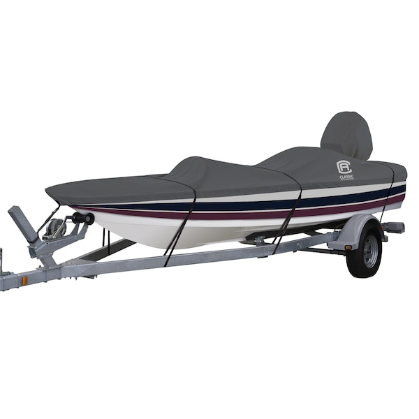 Classic Accessories StormPro Heavy Duty Outboard Ski-Boat Cover, 16 ft 6 in - 17 ft 6 in L 20-390-100801-RT - main
