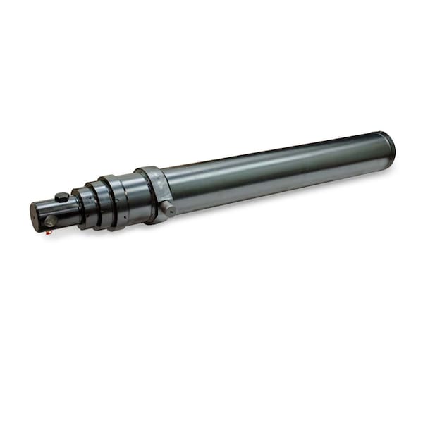 Southern SH Series Single Acting Telescopic Hydraulic Cylinder: 4 Bore, 65 Stroke, 2.75 Rod Dia, 210574 210574