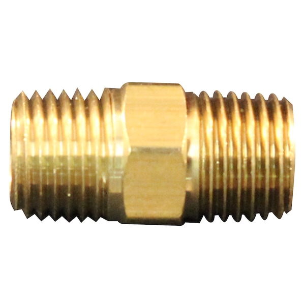 Milton Hex Nipple, 1/4" MNPT, PK100 646BK - main