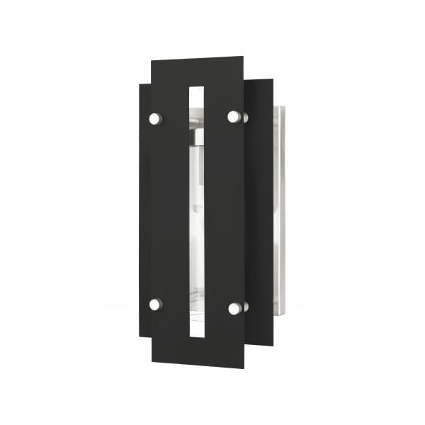 Livex Lighting Black with Brushed Nickel Accents Outdoo 21772-04 - main