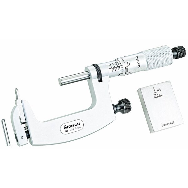 Starrett Micrometer MultiAnvil 220XFL2 Zoro
