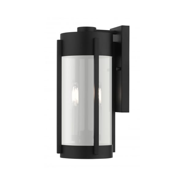 Livex Lighting Black with Brushed Nickel Candles Outdoo 22382-04 - main