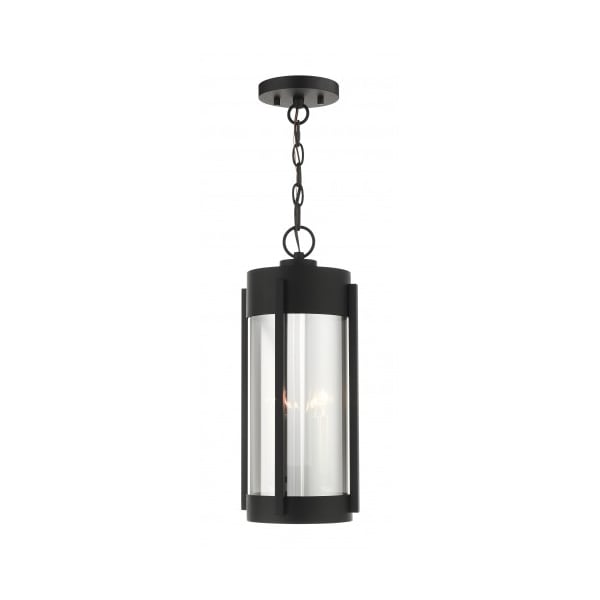Livex Lighting Black with Brushed Nickel Candles Outdoo 22385-04 - main