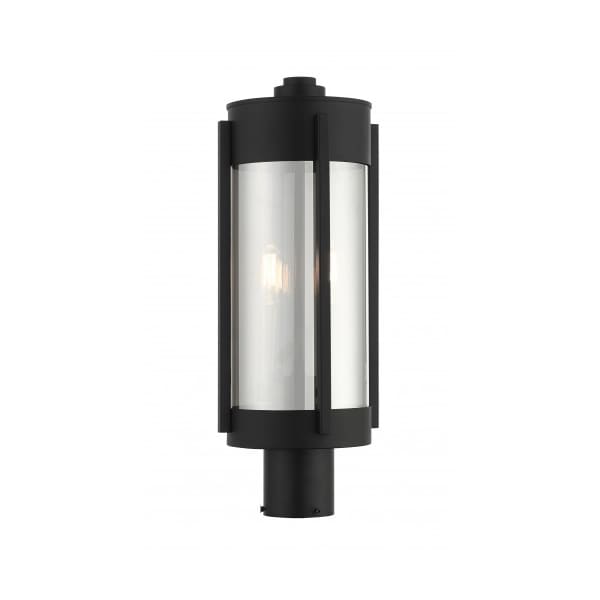 Livex Lighting Black with Brushed Nickel Candles Outdoo 22386-04 - main