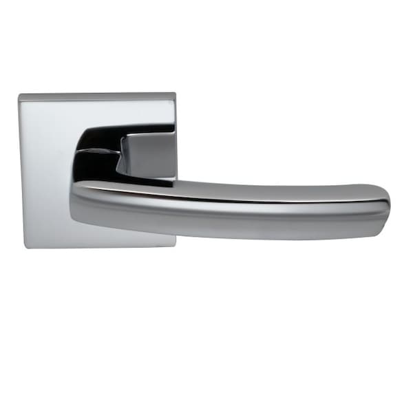 Omnia Square Rose Priv 2-3/8" BS T 1-3/8" Doors Bright Chrome 226 Lever 226S/00.PR2 - main