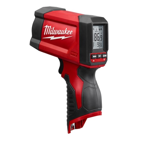MILWAUKEE M12 12:1 Infrared Temp-Gun (Tool Only) (2278-20) | Zoro