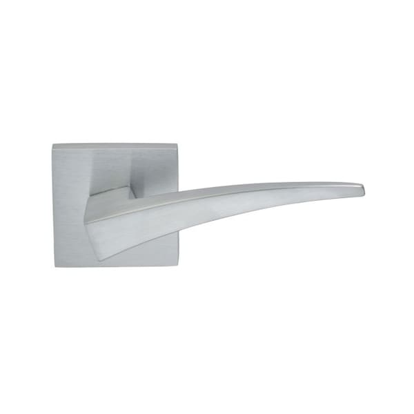 Omnia Square Rose Priv 2-3/8" BS T 1-3/8" Doors Satin Chrome 227 Lever 227S/00.PR3 - main