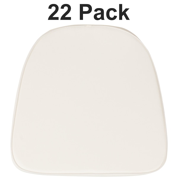 Flash Furniture Soft Ivory Fabric Chiavari Chair Cushion, PK22 22-BH-IVORY-GG - main
