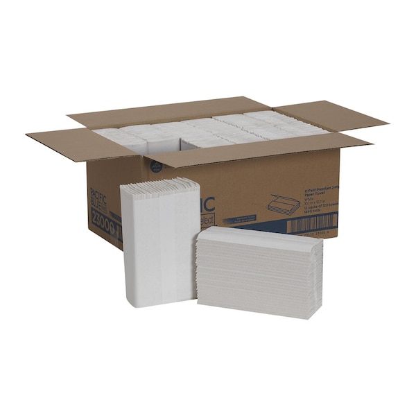 Georgia-Pacific Pacific Blue Select C-Fold Paper Towels, 2 Ply