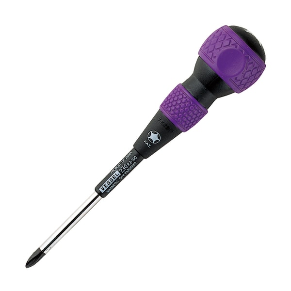 Vessel BALL GRIP Tang-Thru Screwdriver No.230 + 230P2100 - main