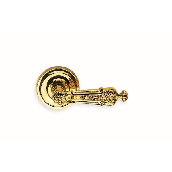 Omnia Lever Passage 2-3/4" Backset, T Strike, 1-3/8" Doors Bright Brass 231 231/00A.PA1 - main