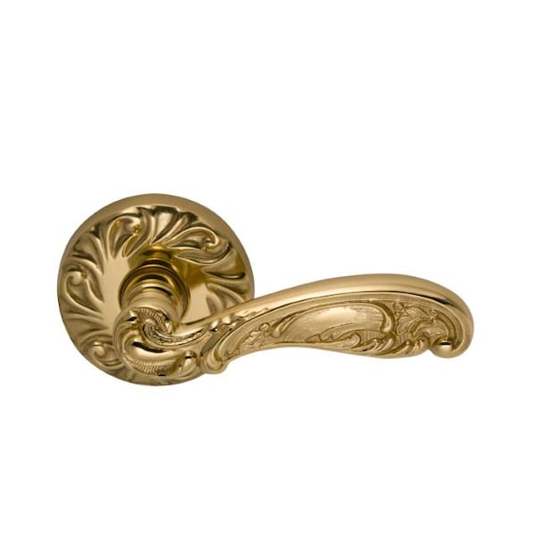 Omnia Lever Priv 2-3/4" BS Full Lip 1-3/4" Doors Bright Brass 233 233/00CF.PR1