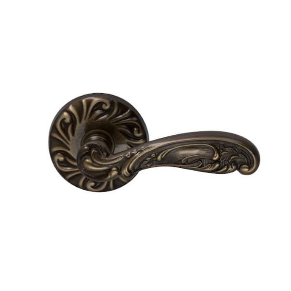 Omnia Lever Privacy 2-3/8" Backset, T Strike, 1-3/8" Doors Shaded Bronze 233 233/00.PR4 - main