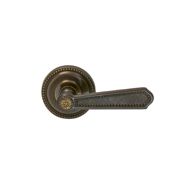 Omnia Lever Passage 2-3/4" Backset, T Strike, 1-3/8" Doors Shaded Bronze 235 235/00A.PA4