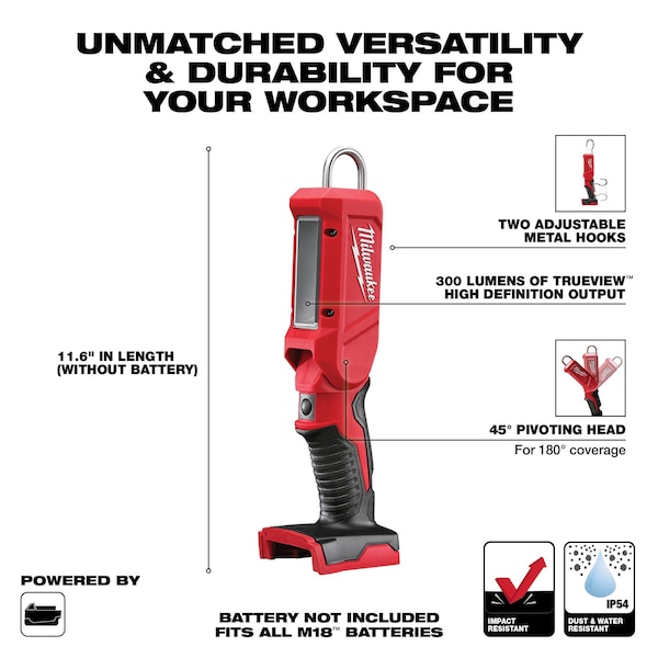 MILWAUKEE M18 Stick Light (2352-20) | Zoro