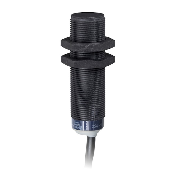 Telemecanique Sensors Cylindrical, Inductive Proximity Sensor, PPS, 4 Wires XS4P18KP340L1 - main