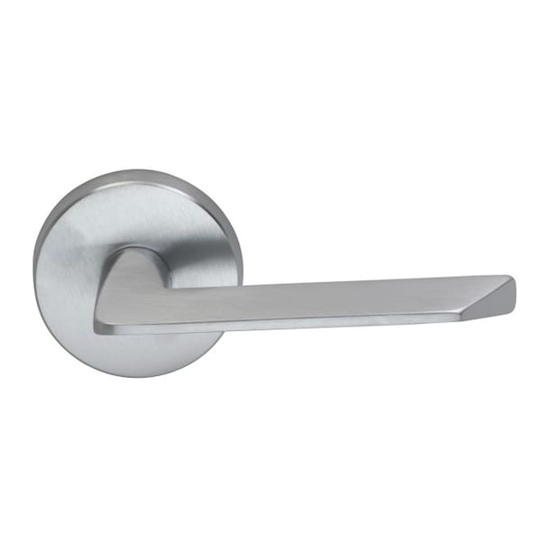 Omnia Lever Passage 2-3/4" Backset, T Strike, 1-3/8" Doors Satin Chrome 237 237M/34T.PA26D - main