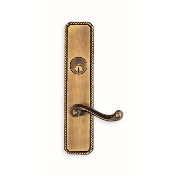 Omnia LH 570 LVR 24000 Plate Panic Proof Entry 234BS Mort Shaded Bronze 24570F00L4