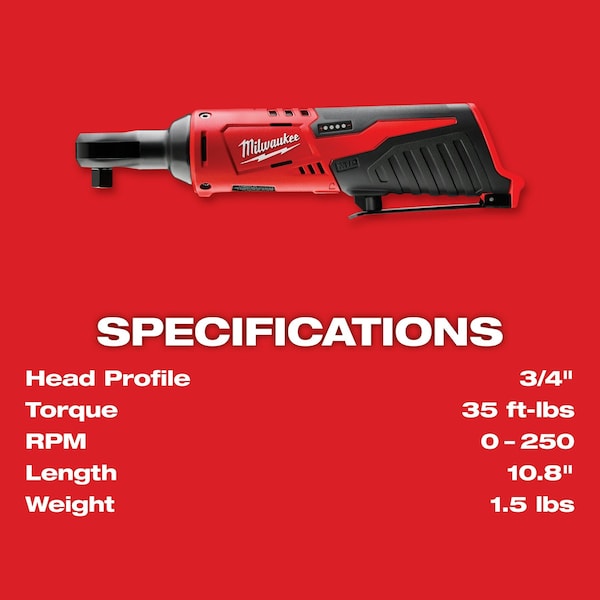 MILWAUKEE M12 Cordless 3/8