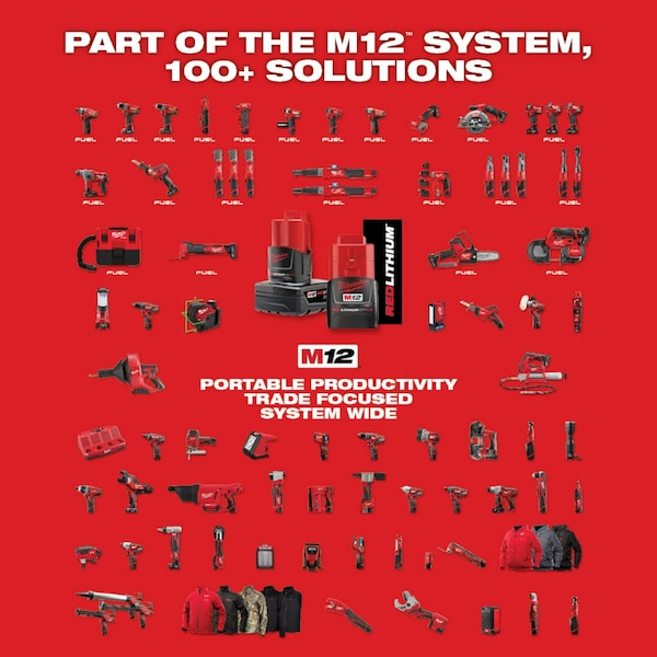 MILWAUKEE M12 Cordless 3/8