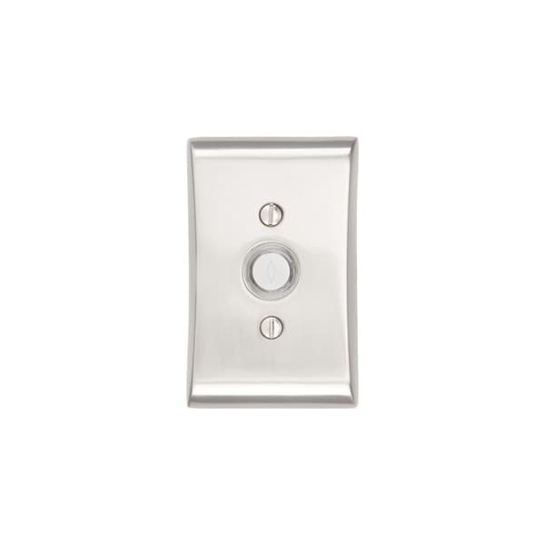Emtek Satin Nickel Doorbell, 2460US15 2460US15 Zoro