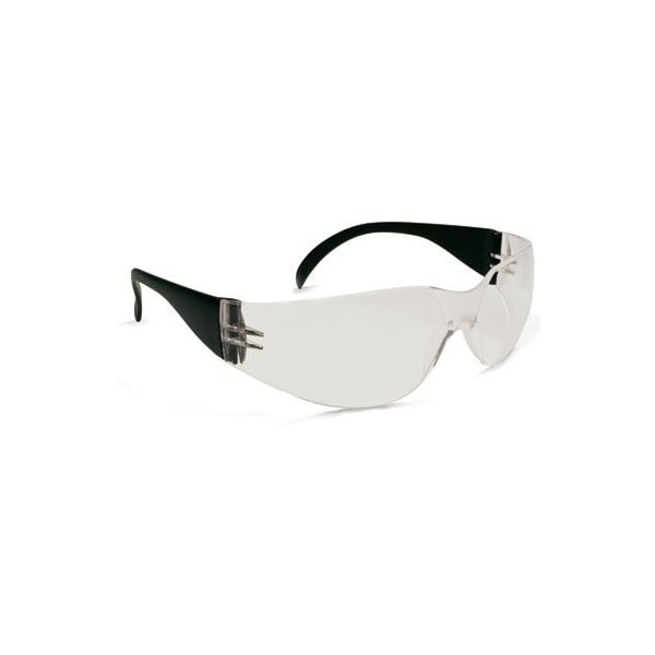 Bouton Optical ZENON Z12, Safety Glasses, Anti-Fog & Anti-Scratch, Clear Lens, Black Frame, Frameless 250-01-0020 - main
