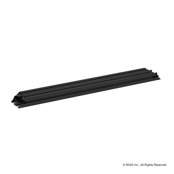 80/20 Support, 45 Degree, 1020 X 18" Blk Ano 2568-BLACK - main