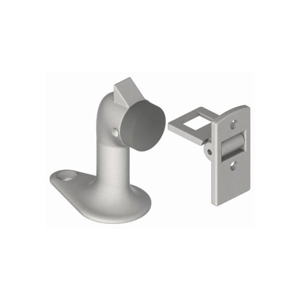 Hager Satin Chrome Stop 258F26D 058555 - main