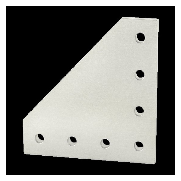 80/20 JoiningPlate, Aluminum, Silver, 100mm, 4mm 25-4152 - main