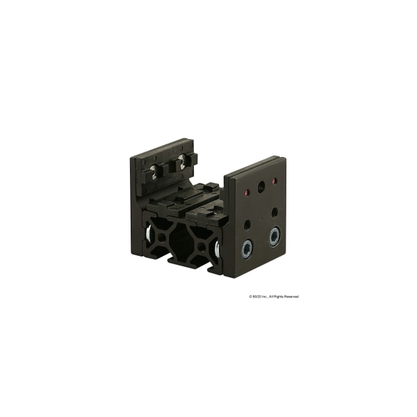 80/20 Short Unibearing Ass, 25-2550 X 47mm 25S 25-6731-BLACK - main