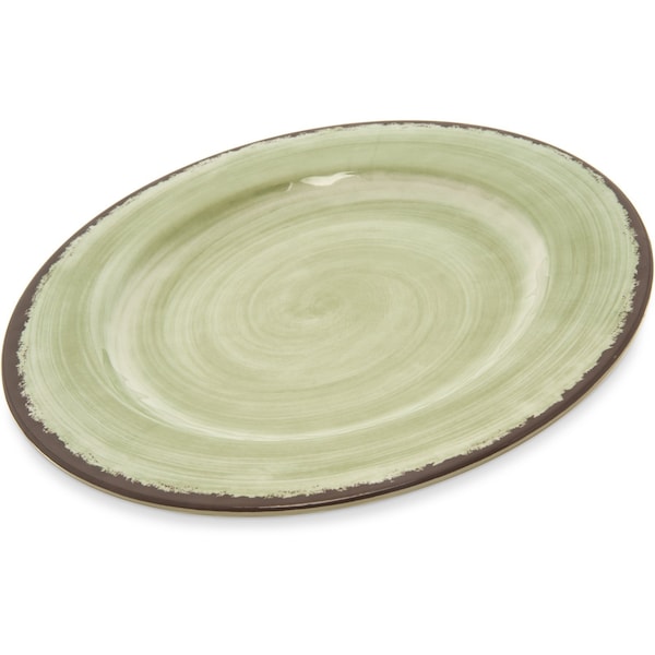 Carlisle Foodservice Melamine Dinner Plate, 11", Jade, PK12 5400146 - main
