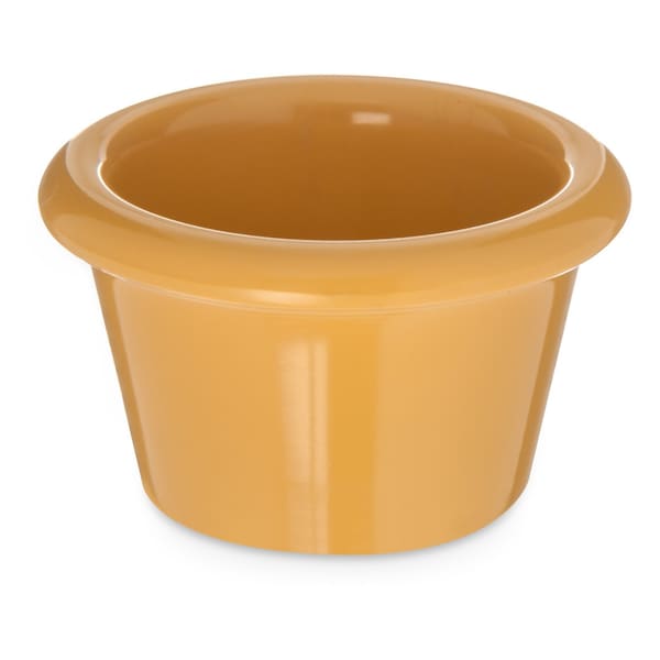 Carlisle Foodservice Melamine Smooth Ramekin, 1.5 oz., Ylw, PK48 S27522 - main