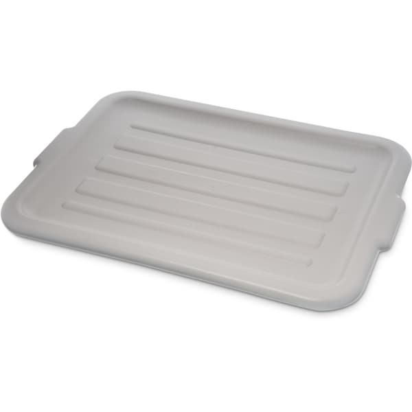 Carlisle Foodservice Unvrsl Bus Box Lid, 20x15x0.75", Gry, PK12 4401223 - main