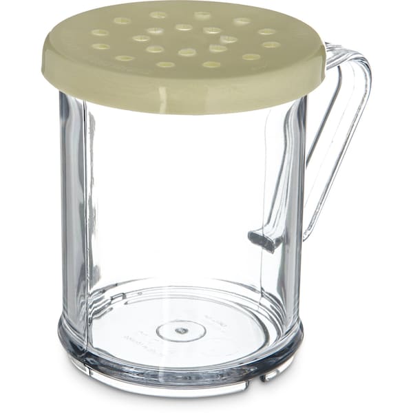 Carlisle Foodservice San Shaker/Dredge with Cheese Lid 1 cup 4260S04 - main