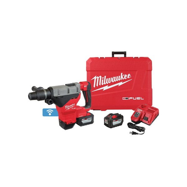 Milwaukee M18 FUEL 1-3/4" SDS MAX Rotary Hammer Kit w/ (2) 12.0 Battery 2718-22HD